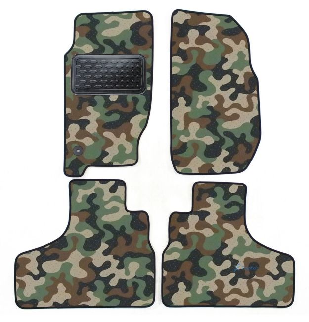 Maskačové textilné koberce pre Jeep Cherokee 2001-2007 4ks