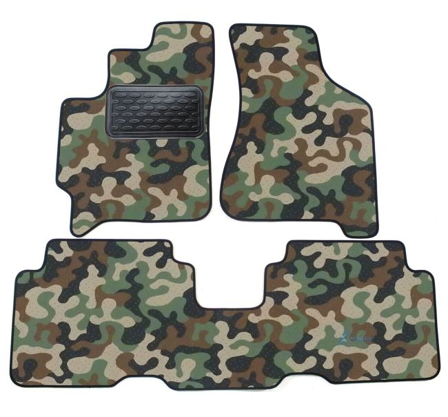 Maskačové textilné koberce pre Kia Carens 2002-2006 4ks