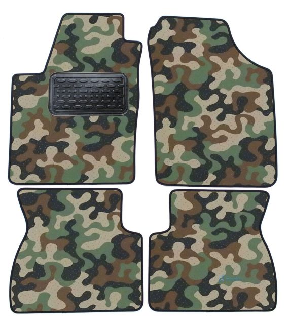 Maskačové textilné koberce pre Kia Picanto I  2007-2011  4ks