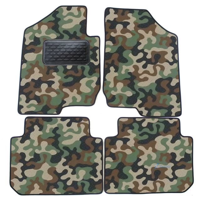 Maskačové textilné koberce pre Kia Carens 2007-up 4ks