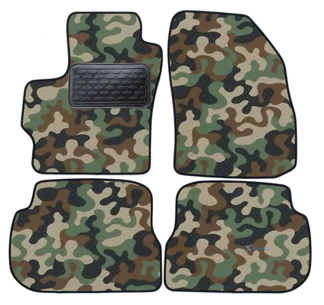 Maskačové textilné koberce pre Mazda 3 2004-2009  4ks