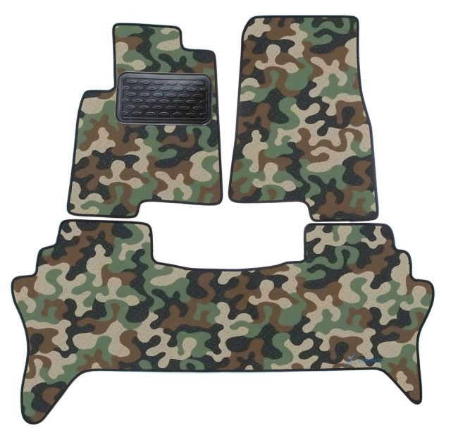 Maskačové textilné koberce pre Mitsubishi Pajero 2007-2016 4ks