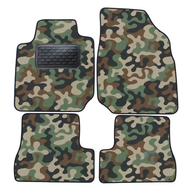 Maskačové textilné koberce pre Nissan Micra K12 2003-2009 4ks