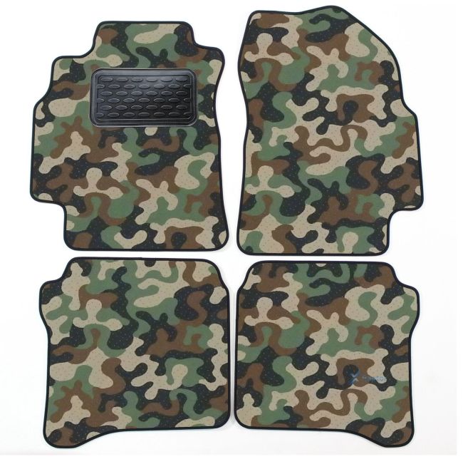 Maskačové textilné koberce pre Nissan Primera P12 2000-2008 4ks