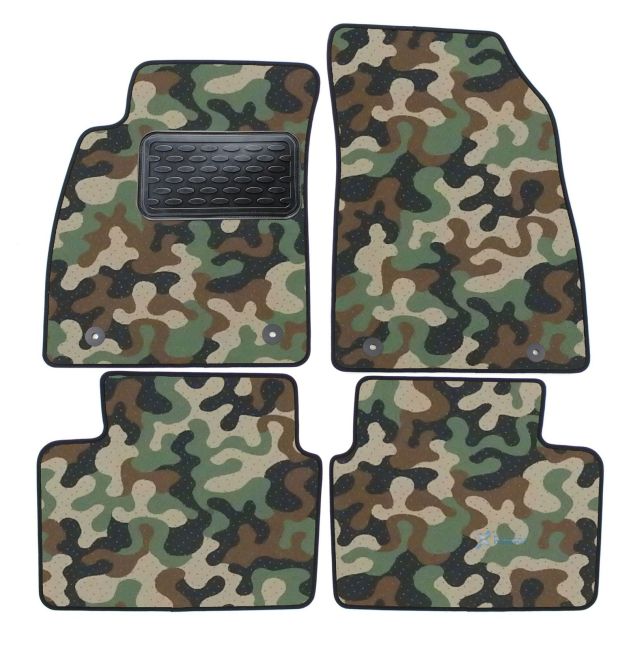 Maskačové textilné koberce pre Opel Insignia 2009 - 2016 4ks