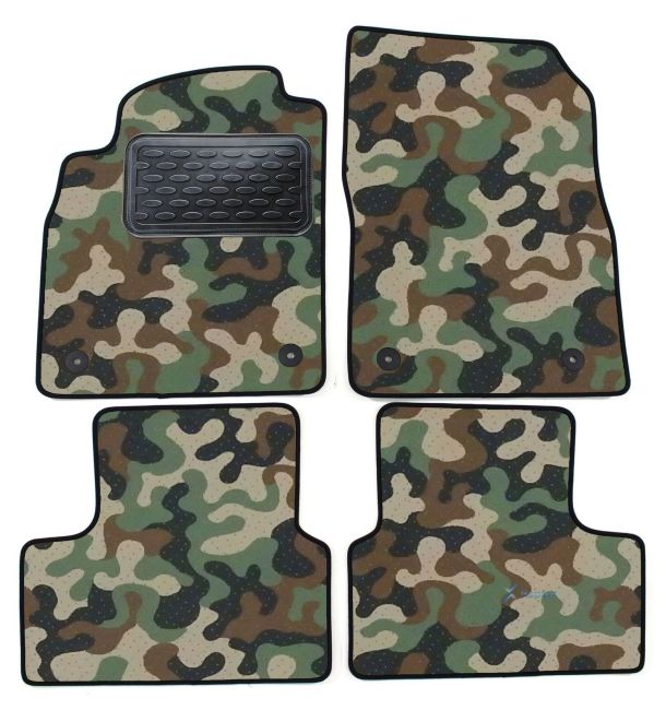 Maskačové textilné koberce pre Opel Astra J  2010-2015  4ks