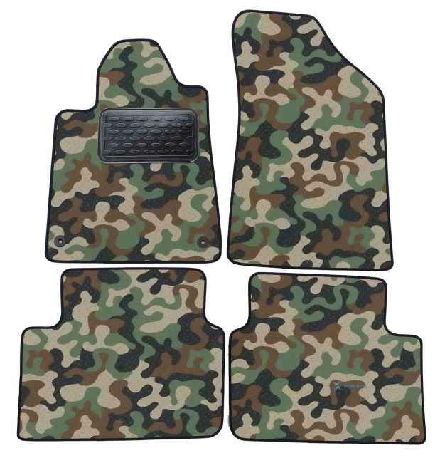 Maskačové textilné koberce pre Peugeot 407 2004-2011 4ks