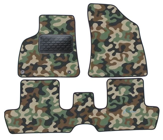 Maskačové textilné koberce pre Peugeot 3008  2009-2016  4ks