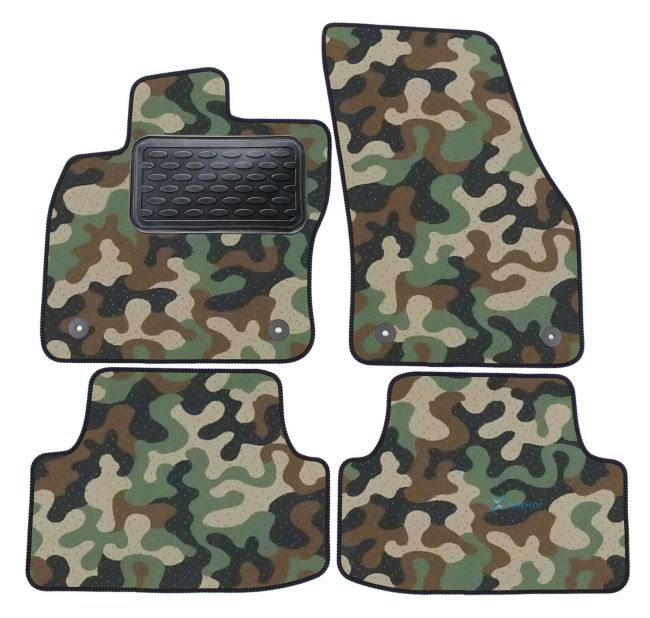 Maskačové textilné koberce pre Seat Ateca 2016-up 4 ks