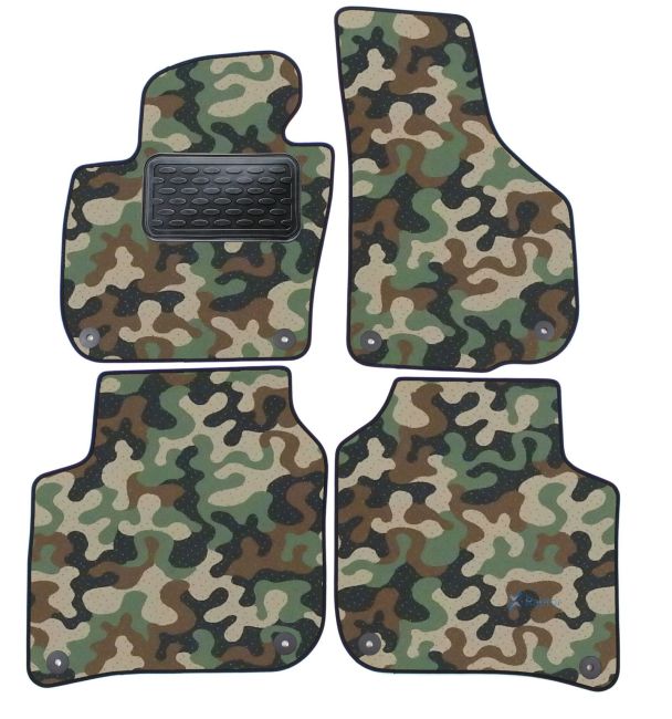 Maskačové textilné koberce pre Skoda Super B 2008-2015 4ks