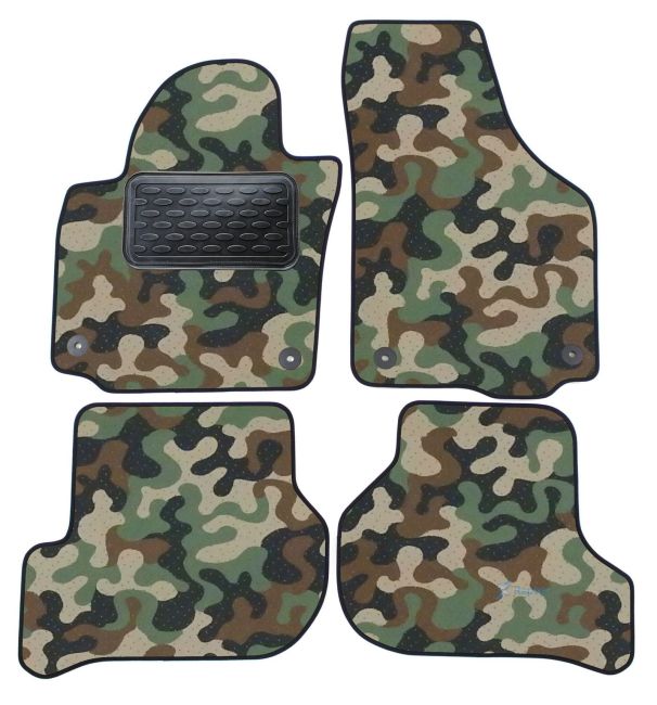 Maskačové textilné koberce pre Skoda Yeti / Golf 5 Plus