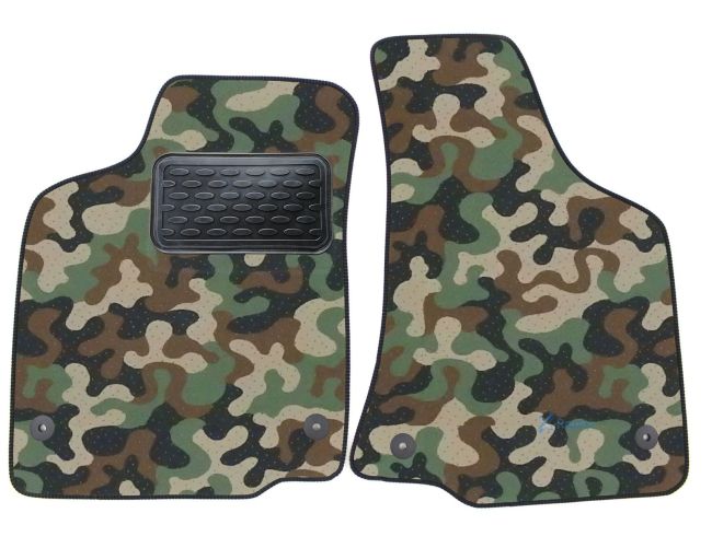 Maskačové textilné koberce pre Volkswagen Caddy 1998-2003 4ks