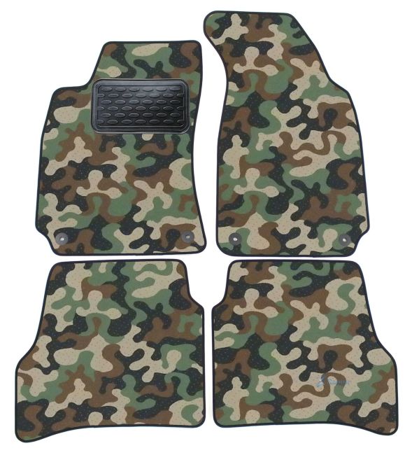 Maskačové textilné koberce pre Volkswagen Passat B V 2001-2006 4ks