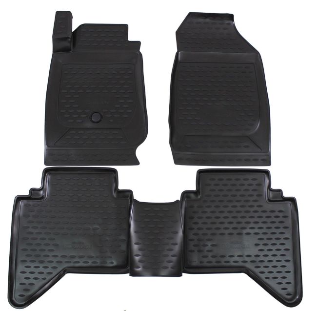 Gumené rohože  ISUZU D-MAX  2012-up   4 ks