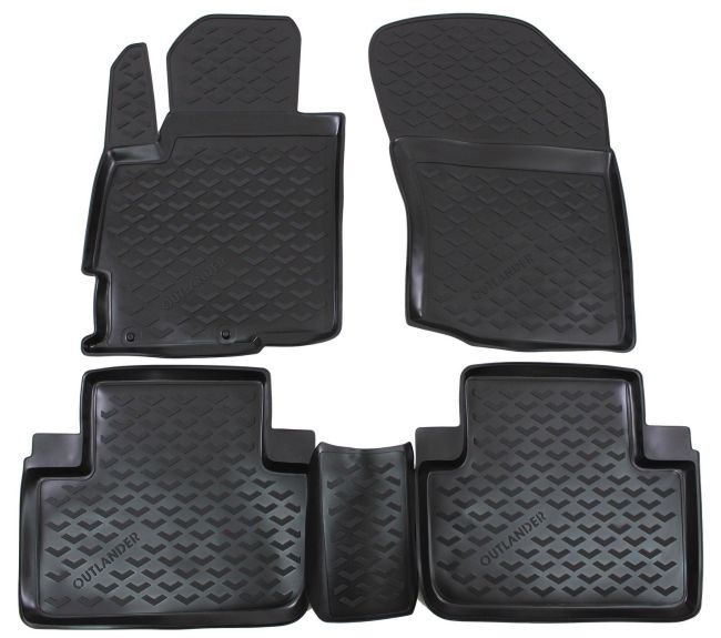 Gumené rohože  MITSUBISHI Outlander  2012-2014 ,2014-up 4 ks