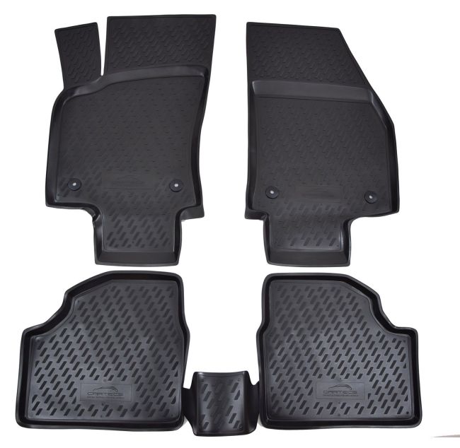 Gumené rohože  OPEL Astra H 2004-2009  hb 4 ks