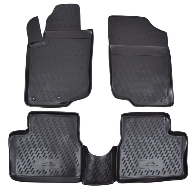 Gumené rohože  PEUGEOT 207 2006-2012  4 ks