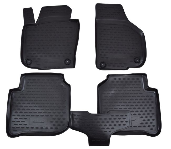 Gumené rohože  SKODA Superb 2009-2014  4 ks