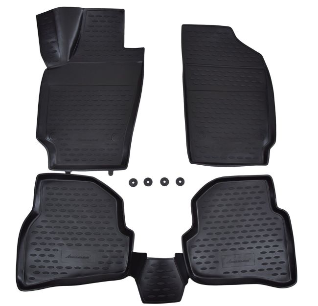 Gumené rohože  VW Polo V 2009-2017  4 ks