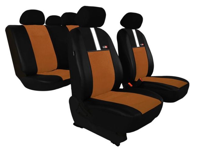 Autopoťahy univerzálne GT8 hnedé