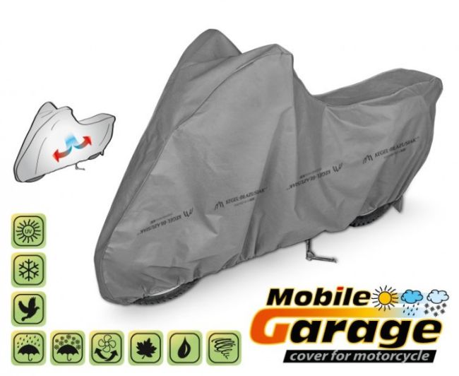 Plachta na motorku MOBILE GARAGE D. 215-240 cm