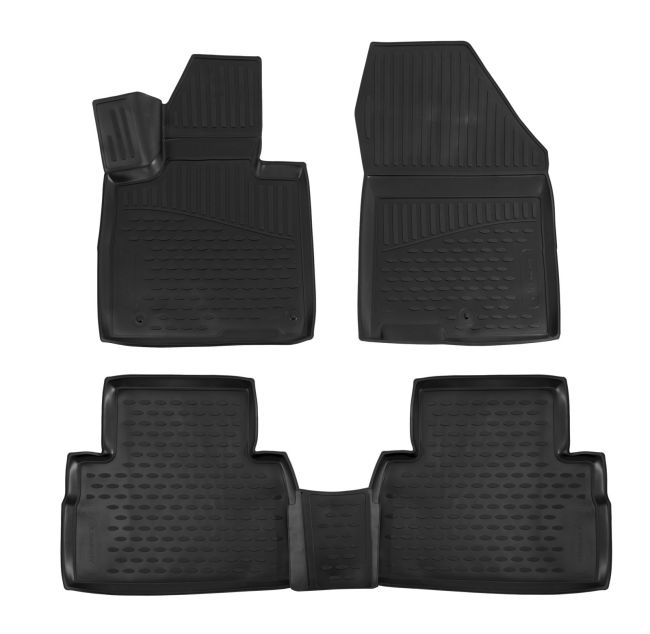 Gumené rohože  HYUNDAI SANTA FE 2017-up, 4 ks