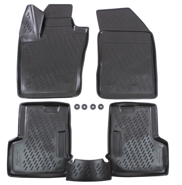 Gumené rohože  JEEP Renegade  2015 / Fiat 500X  2014 4pc