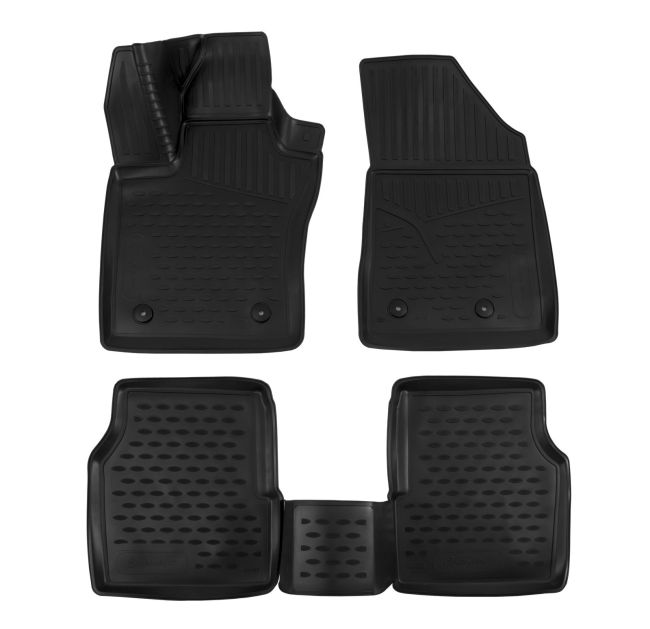 Gumené rohože  JEEP COMPASS 2018-up, 4 ks