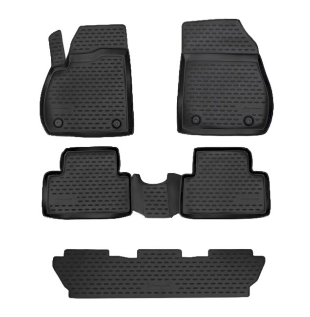 Gumené rohože  OPEL ZAFIRA C 2012-up, 5 SEATS 5 ks