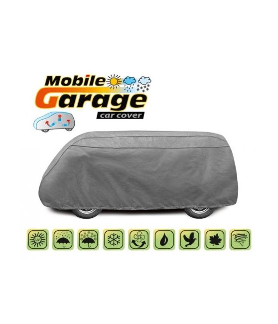 Plachta na auto MOBILE GARAGE T3 FSC ŻUK D. 430-456 cm