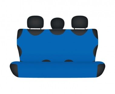 Autotričko COTTON na zadnú nedelenú sedačku modré Autotričká do osobných automobilov